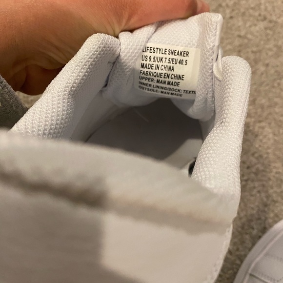 New fabletics white sneakers! So cute but too small! Never worn! - Picture 3 of 3